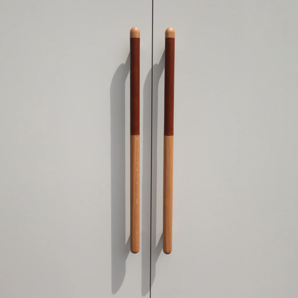 Chapman Wood Appliance Pulls With Half Leather - Image 41