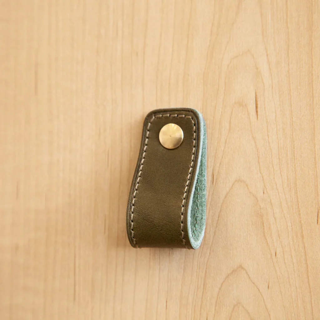 ST-LP02 Stitched Leather Loop Pull - Image 6