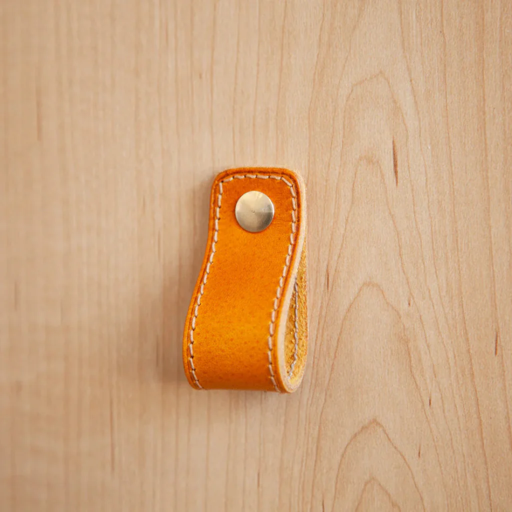 ST-LP02 Stitched Leather Loop Pull - Image 9