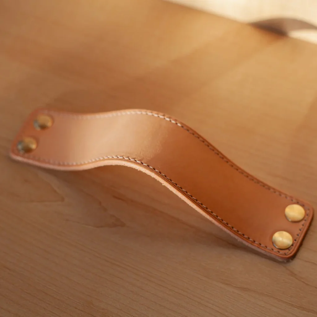 ST-SP01 Stitched Leather Strap Pull - Image 6